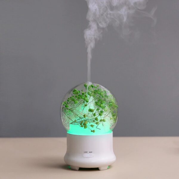 Preserved Fresh Flower Aroma Diffuser Purifier Atomizer Ultrasonic Aromatherapy Diffuser