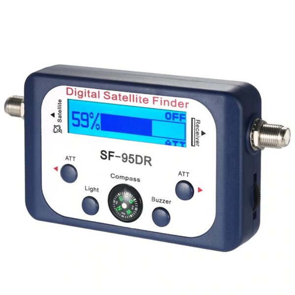 SF-95DR Meter Digital Satellite Finder Satlink Receptor TV Signal Finder