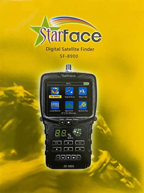 Starface HD SF-8900 Digital Satellite Finder Signal Meter - Image 2