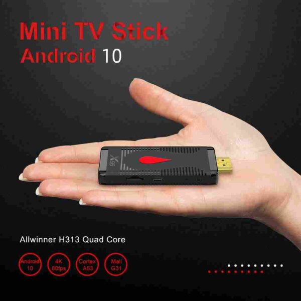 X96 S400 Android Smart TV Stick Dongle - 1GB 8GB