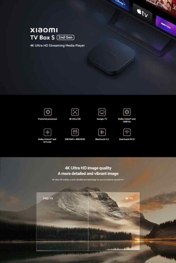 Xiaomi TV Box S 2nd Gen - Image 2