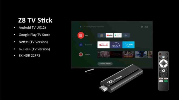 Z8 Android TV Stick - 2GB RAM 16GB ROM Android 12 - Image 2