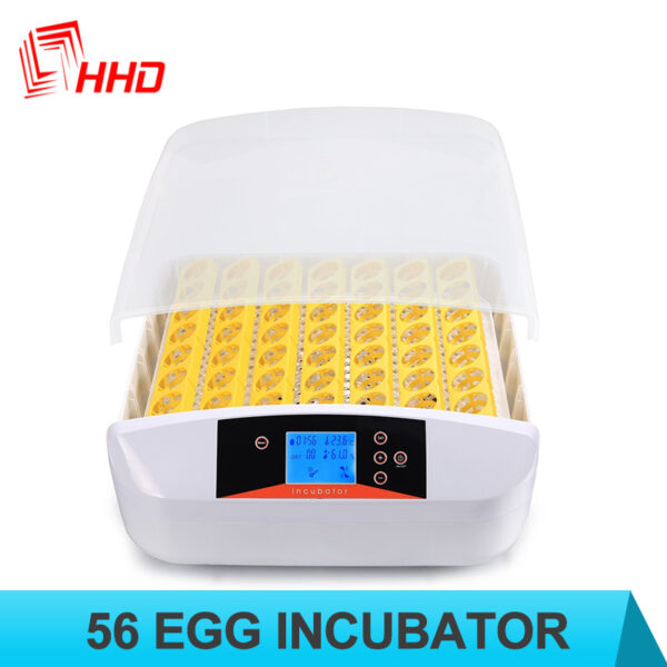 HHD Automatic Egg Incubator with Capacity of 56 Eggs and with built in LED Candle Light Egg Testing Function