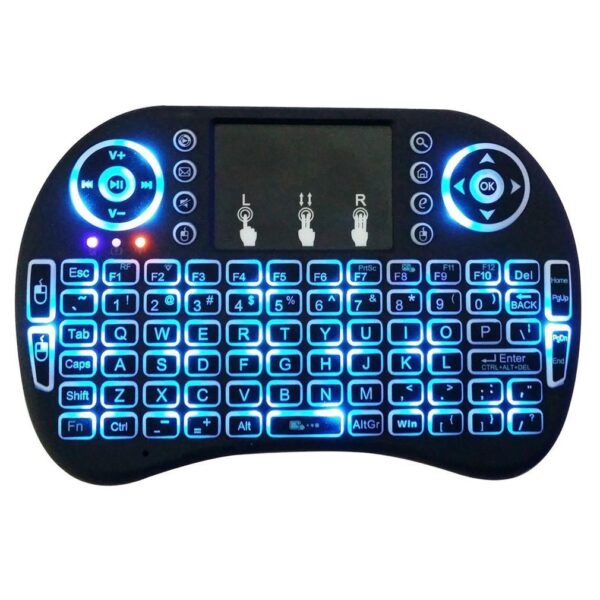 i8 Wireless Keyboard 2.4GHz Rii Mini WITH BACKLIGHT AND Touchpad