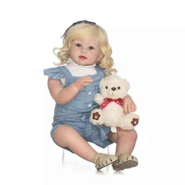 28" Reborn Baby Doll Soft Vinyl Silicone Newborn Baby Doll Girl Toy Gift Dolls