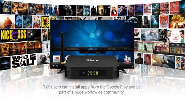 TX6 Allwinner H6 4GB/64GB Android 9.0 4K TV Box with LED Display Dual Band WiFi LAN Bluetooth USB3.0 - Image 3